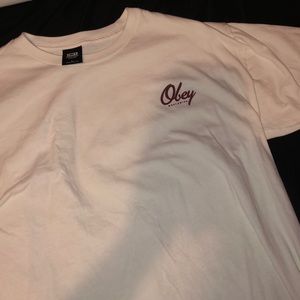 Obey White Shirt
